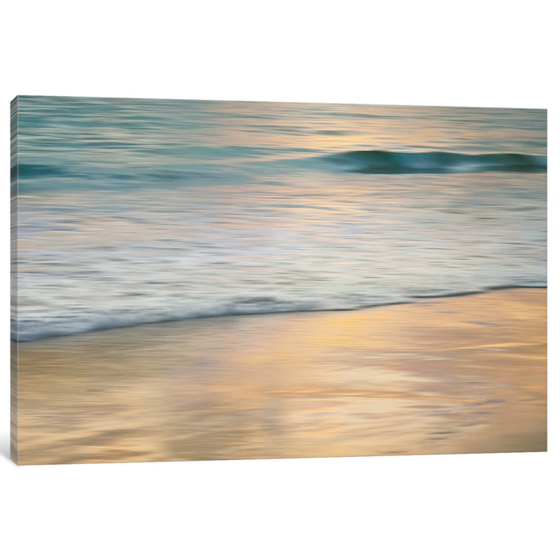 « shoreline coucher de soleil », reproduction de photo sur toile, H 8 po x l 12 po x P 0,75 po
