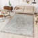 Studebaker Collection Brown Contemporary Area Rug