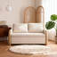 Beige Pull-Out Sofa Bed with Solid Wood Storage Chest and Solid Wood Arms Fast Dispatch From UK Warehouse – Dispatched Within 2 Days