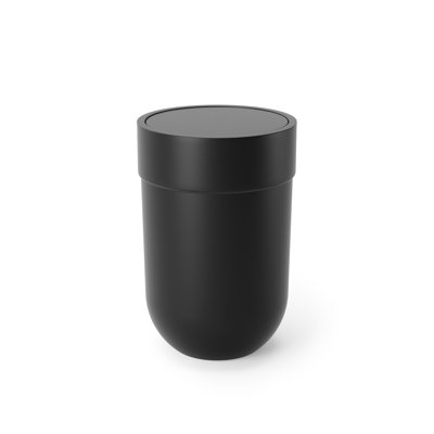 Touch Trash Can with Lid for Office, Bedroom, Bathroom, 1.6 Gallon (6 L)