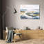 Art sur toile tendue Lark Manor ™ Nan: Estuaire I-547262041