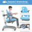 Chaise de bureau à hauteur ajustable pour enfants-61765300