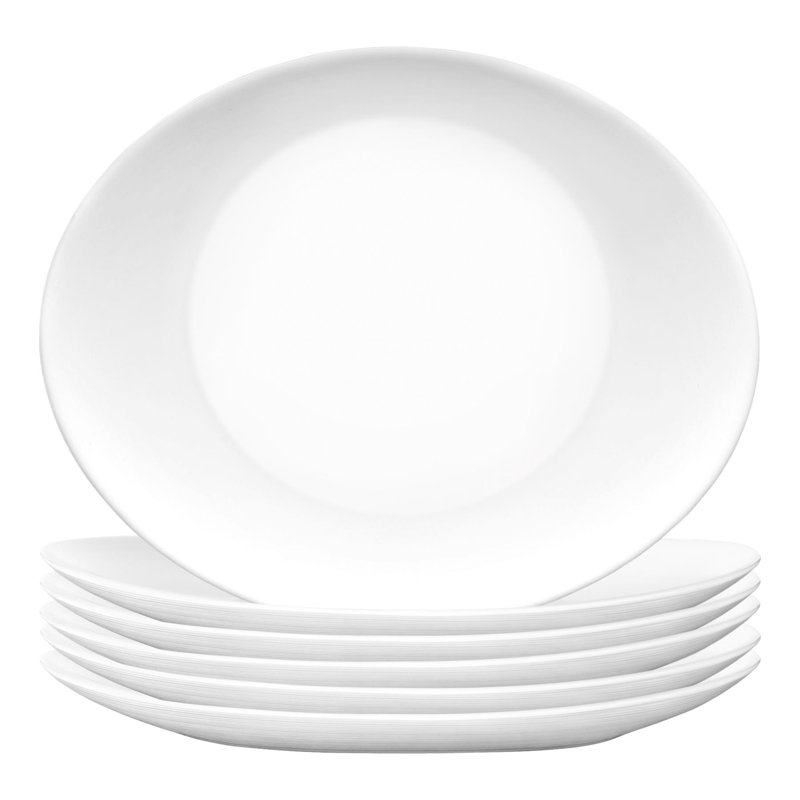 32cm Glass Dinner Plate