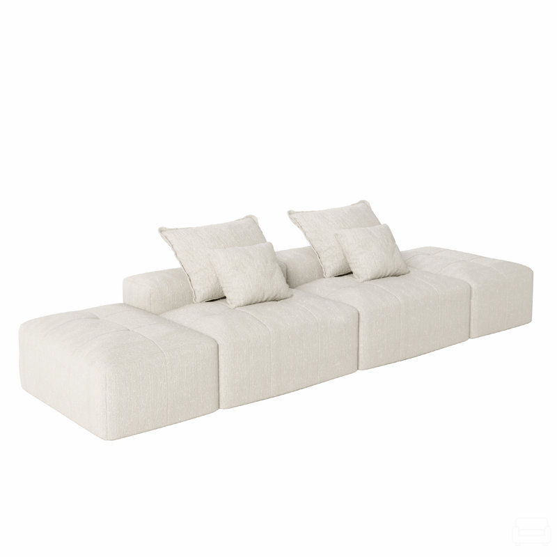 Canapé modulaire surdimensionné Modern
