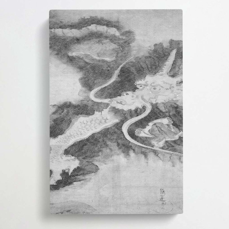Dragon by Louis Renard - Wrapped Canvas, 50cm H x 35cm W x 3cm D