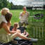 Outsunny Reversible Outdoor Rug w/Carry Bag, 182 x 274cm, Black