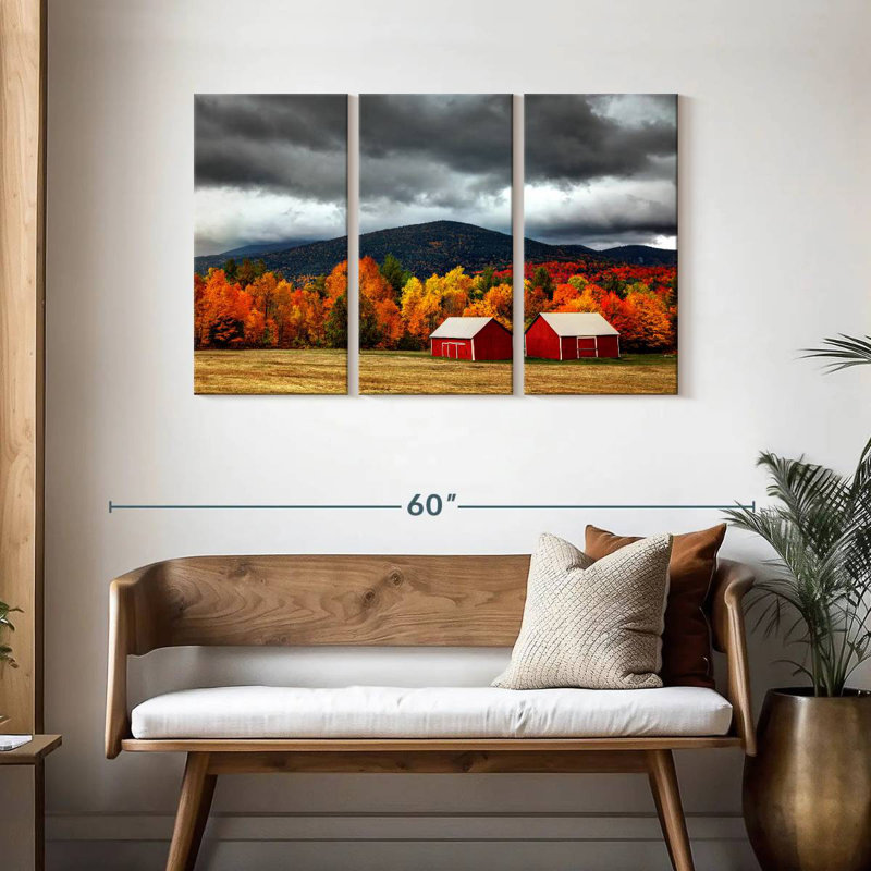 Alvord Adirondacks automne, H 28 po x l 45 po