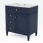 Meuble-lavabo de 30 po avec lavabo supérieur-403701629