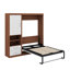 Lit escamotable double avec armoire-1634339293