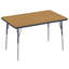 Table d'activité rectangulaire à hauteur réglable en forme de T-99069334-99069344-66420725
