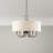 Winscombe Shaded Drum Chandelier-1242133500