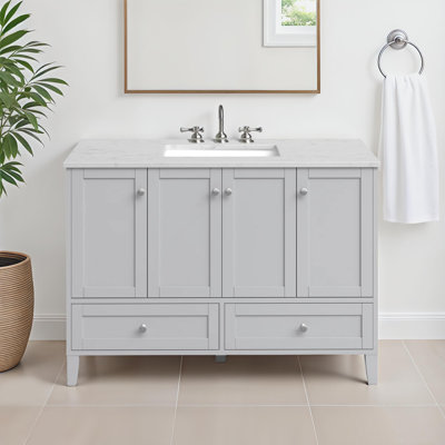 Ensemble de meuble-lavabo simple 48 po Selma