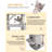 73" Cat Tree, Large Cat Tower for Indoor Cats, Cats House Furniture with Scratching Ramp, 2 Platforms, 3 Condos, 6 Scratching Posts, 2 Baskets, Pompoms, Light Grey