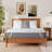 Covered 2" Memory Foam Mattress Topper with Adjustable Straps-564403746