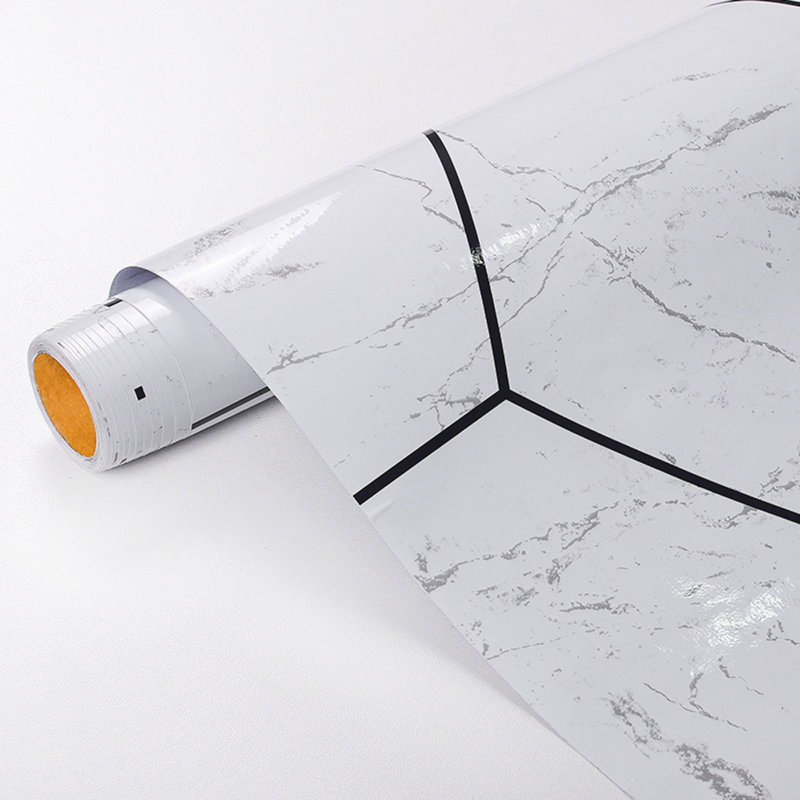 Rouleau de papier peint auto-adhésif L 10 po x l 35 po Grimbald, L 16 po x l 35 po