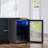 21.3" Beverage Refrigerator, 141Cans Beverage Cooler, 34–54°f Single-zone Drink Fridge With Glass Door & Led