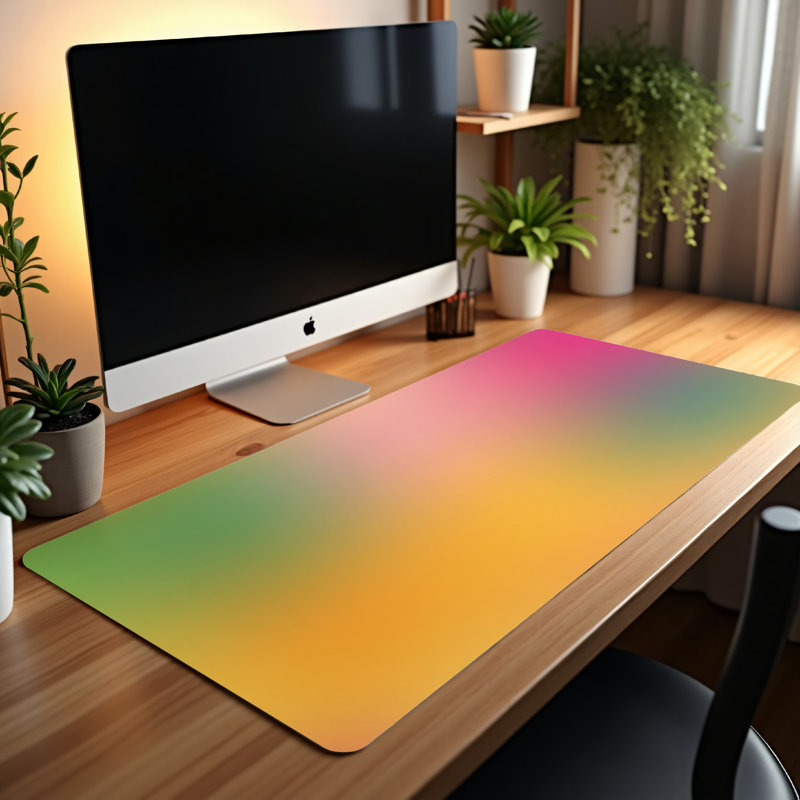 Polyester Desk Pad, 23.6x13.8