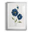 Coquelicots bleus - Tableau unique - Encadré sous verre acrylique, grand format, idéal pour le salon-1568810091-1568810092