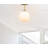 Andren Flush Light 1 Light Semi Flush Mount Ceiling Light, Globe Ceiling Light-1115016047