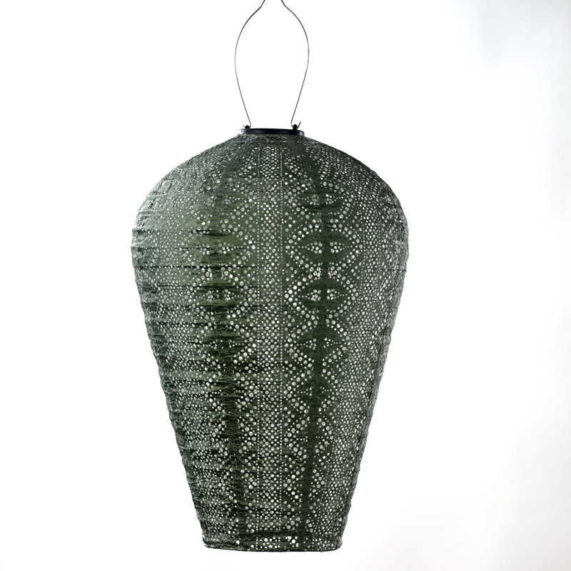 Lanterne en dentelle Balloon XL, vert sauge
