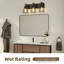Éclairage pour meuble-lavabo industriel Farmhouse-553485712