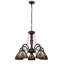Kasson 5 - Light Glass Dimmable Classic / Traditional Chandelier-883957264