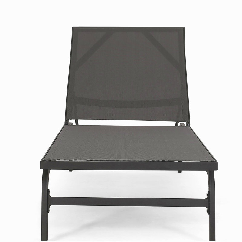 FINN CHAISE LUNGE, Gris foncé