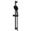 Tempesta 110 Square 24in Shower Rail Set, 3-Spray