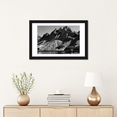 Black And White Mountains " Kearsage Pinnacles " by Ansel Adams