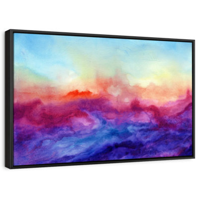 Abstrait «Arpeggi Canvas Print»