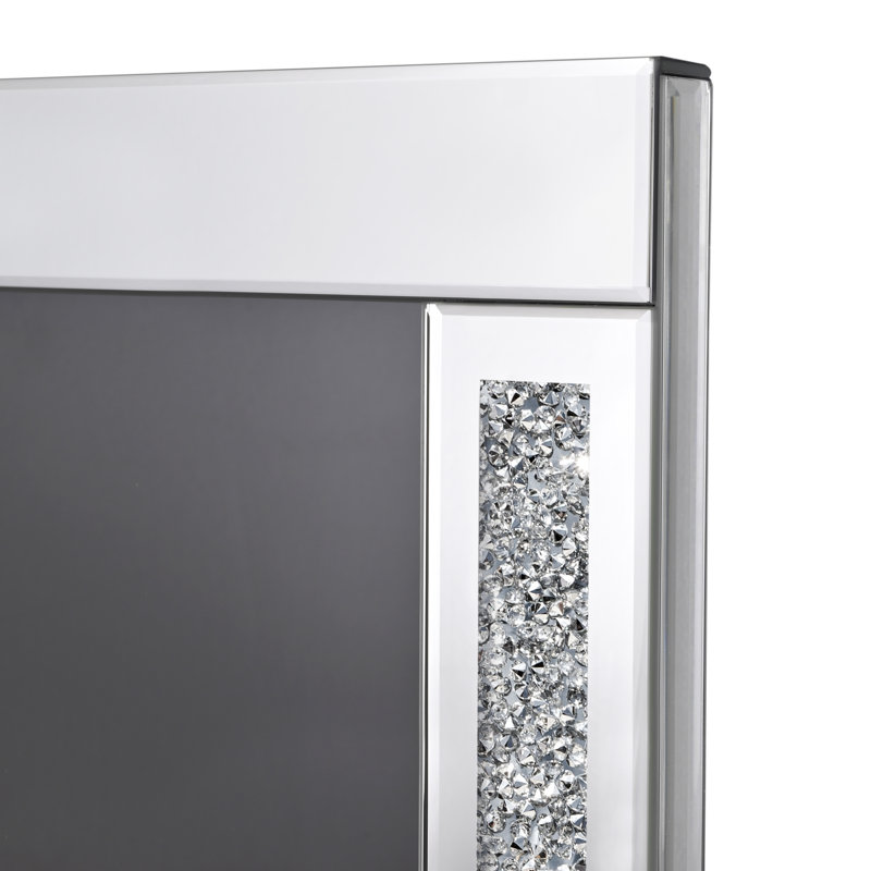 Shellenbarger Symple Stuff 5.39 " W Silver Electric Fireplace with BTU 5300