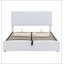 Lit plateforme tapissier avec système de rangement hydraulique-1652495128