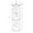 Corner Curio Cabinet-1802668236