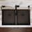 Karran Quartz 32'' X 19-1/2'' 50/50 Double Bowl Composite Undermount Kitchen Sink-49947614