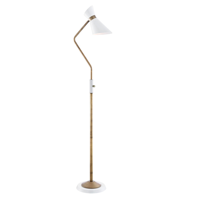 Battell 60'' Task Floor Lamp, White