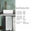 67 Inches Acrylic Alcove Freestanding Soaking Bathtub