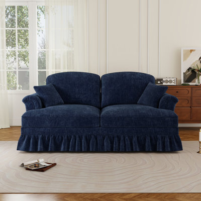 Mid Century Oversized Large Two Seater Sofa