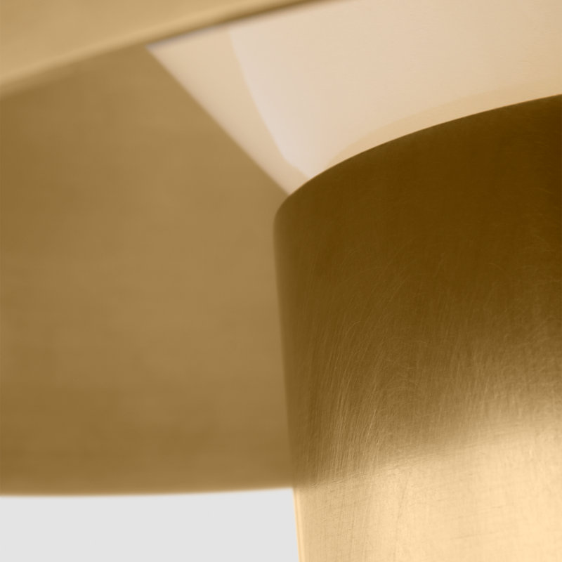 Sesa Short Accent Rechargeable Table Lamp, Gold