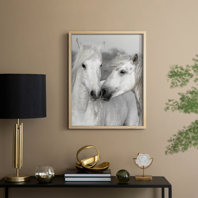 Affection I Framed Print - Solid Wood