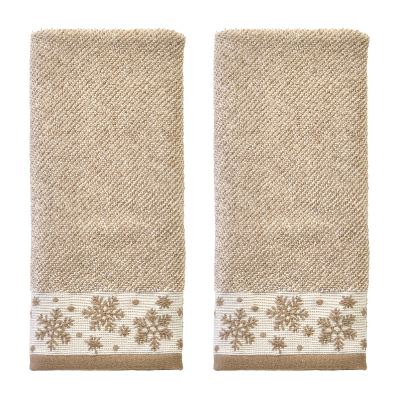 Heather Snowflake Jacq Hand-Tan, Tan