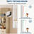 70.8" Tall Fluted Bookshelf with Drawers – 6-Tier Waved Design, Open Shelves & Storage, Freestanding Cabinet for Living Room, Office, Bedroom (30"W, Natural)