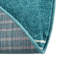 Tapis bleu à motif géométrique-109140716