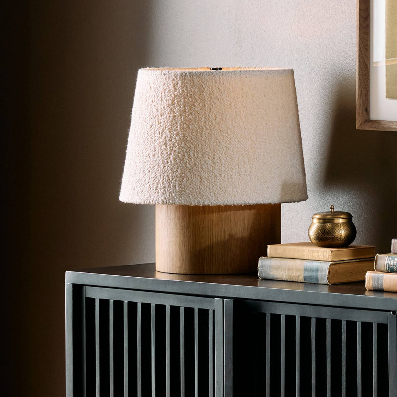 Lampe de table en bois KENOA
