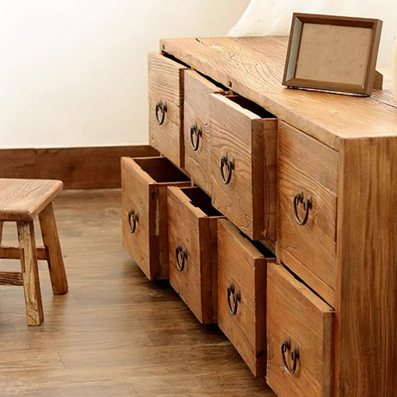 Console à huit tiroirs