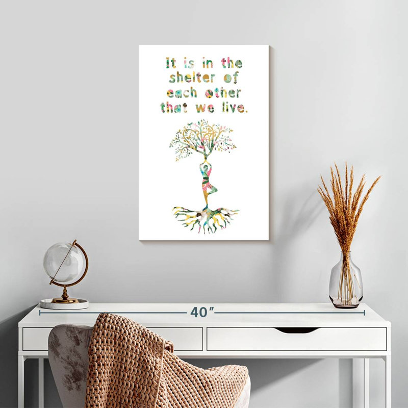 Tergel Yoga Tree, 24" H x 16" W
