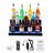LED Lighted Liquor Bottle Display Bar Shelf RF & App Control 60" 3-Step-501576773