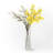 Artificial Forsythia Flower Stem Spray-1406282389