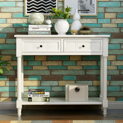 Console en bois massif 36 po Nedlands