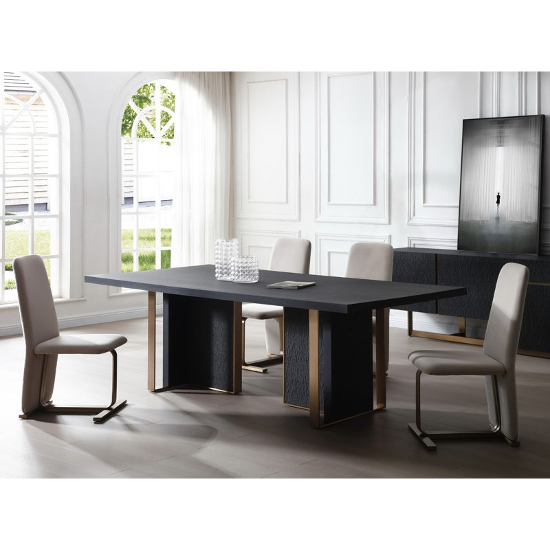 Table de salle à manger à double caisson Presa 94,5 po Presa
