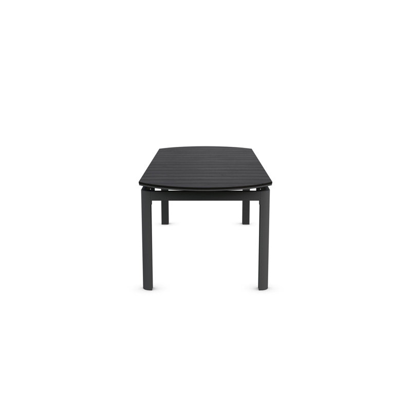 Seville Extendable Dining Table, Black